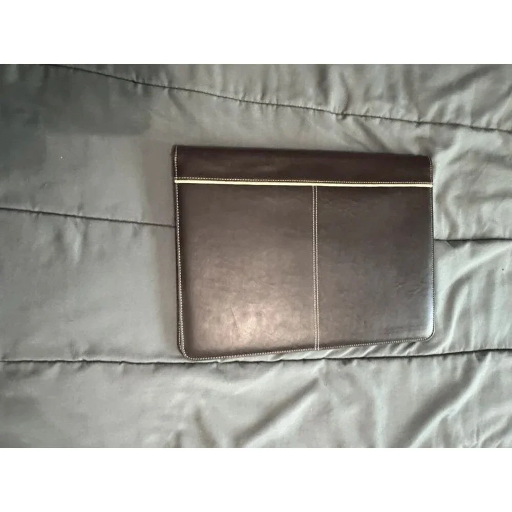 Pyper Turner Leather Briefcase & Matching Executive Padfolio Set